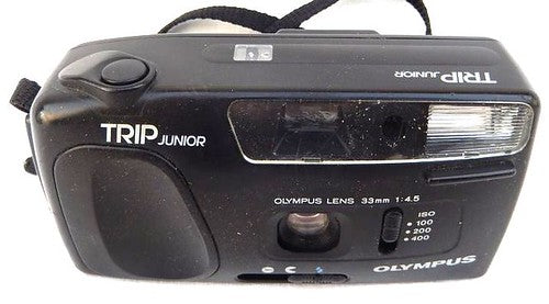 Olympus trip junior 35mm Point and shoot film camera