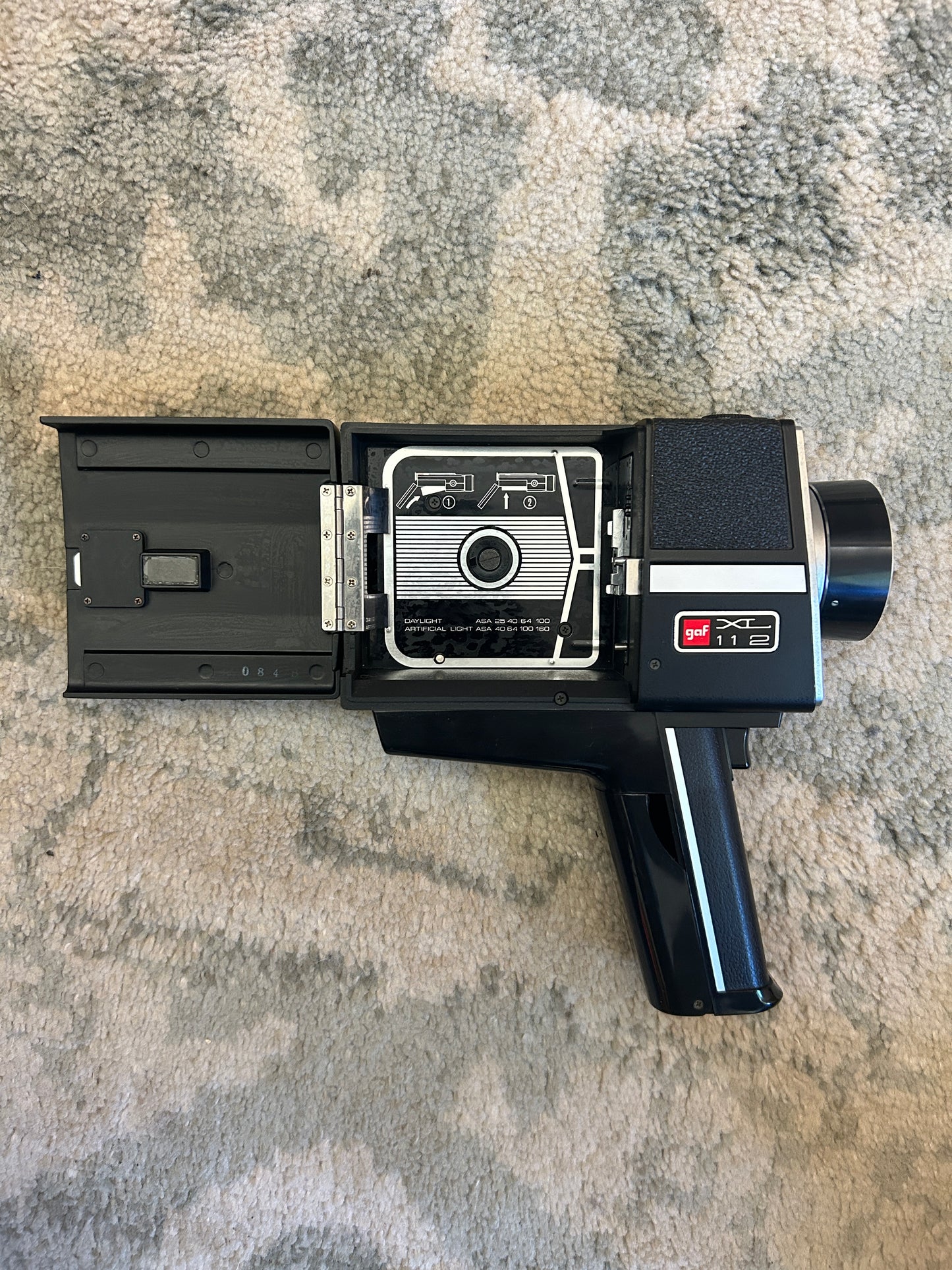 GAF 112 XL Super 8 film camera